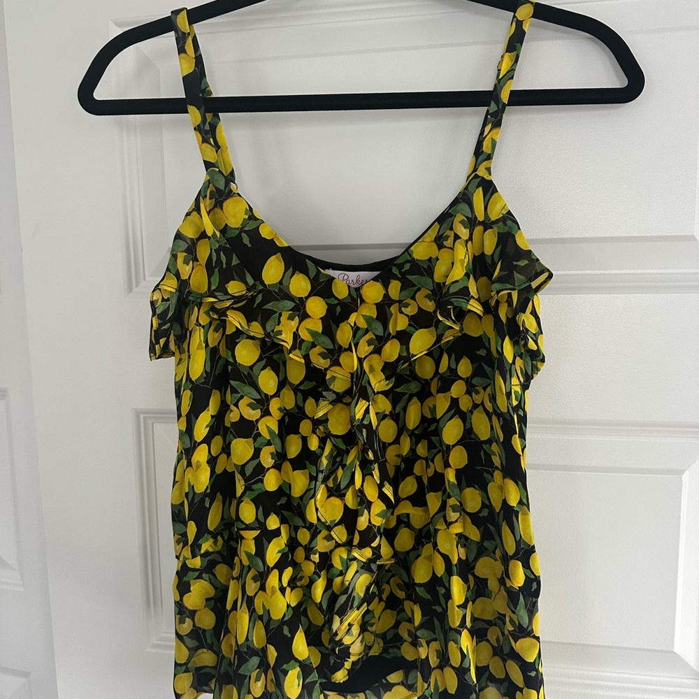 Parker Lemon Print Tank